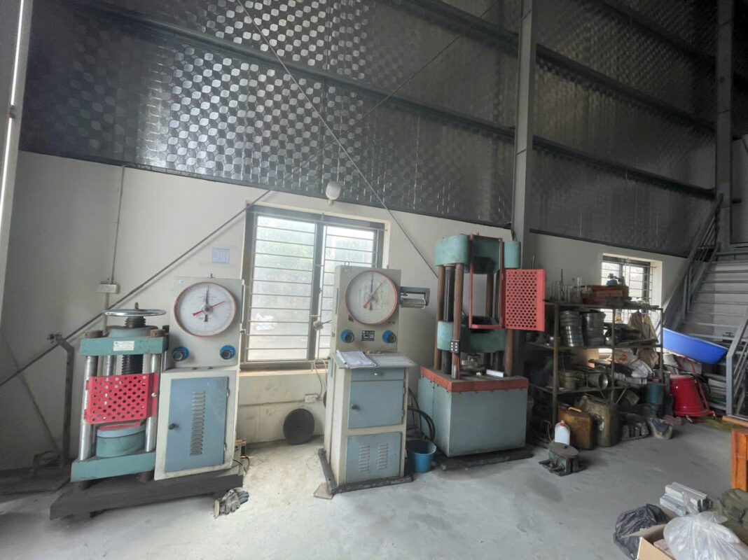 Dự án thí nghiệm vật liệu xây dựng